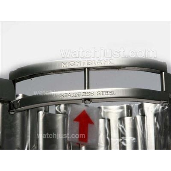 Montblanc Timewalker Pilot Chronograph Swiss Valjoux 7750 Movement with Black Dial