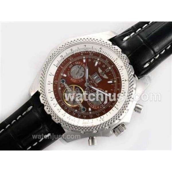 Breitling for Bentley Tourbillon Automatic with Brown Dial