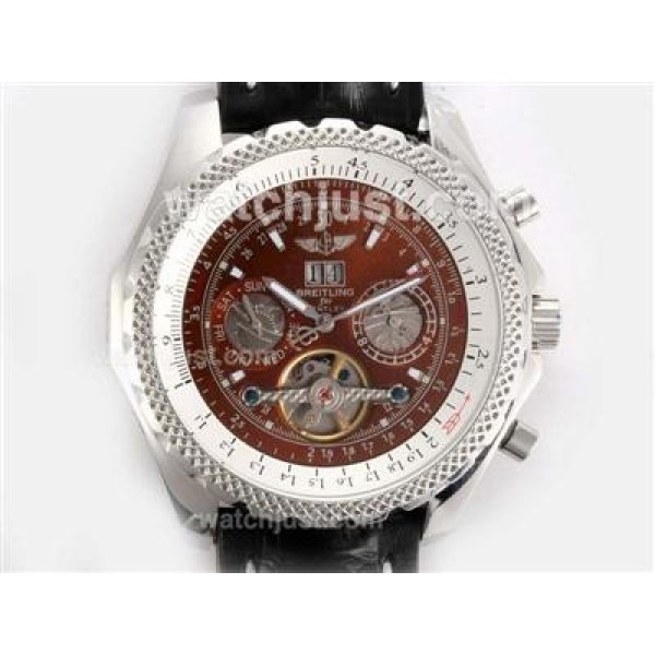 Breitling for Bentley Tourbillon Automatic with Brown Dial