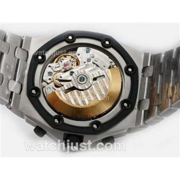 UK Perfect Fake Audemars Piguet Royal Oak Chronograph Swiss Valjoux 7750 Movement-Running Secs at 12 Watches