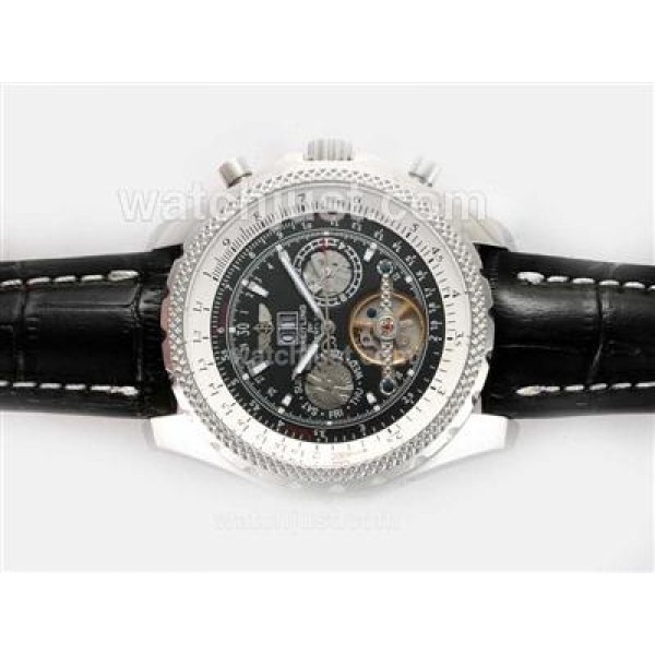 Breitling for Bentley Tourbillon Automatic with Black Dial