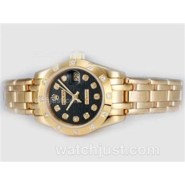 Best Quality Rolex Datejust Masterpiece Replica Watches With Black Dials For Sale