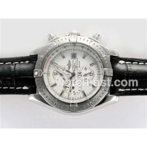 Breitling Chronomat Evolution Automatic with White Dial