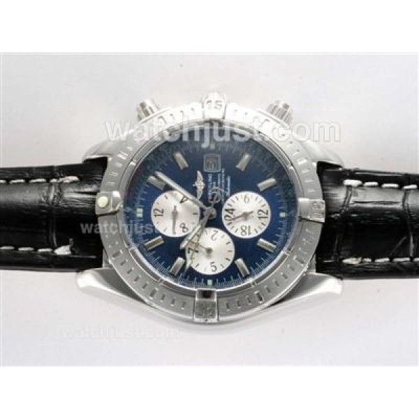 Breitling Chronomat Evolution Automatic with Blue Dial