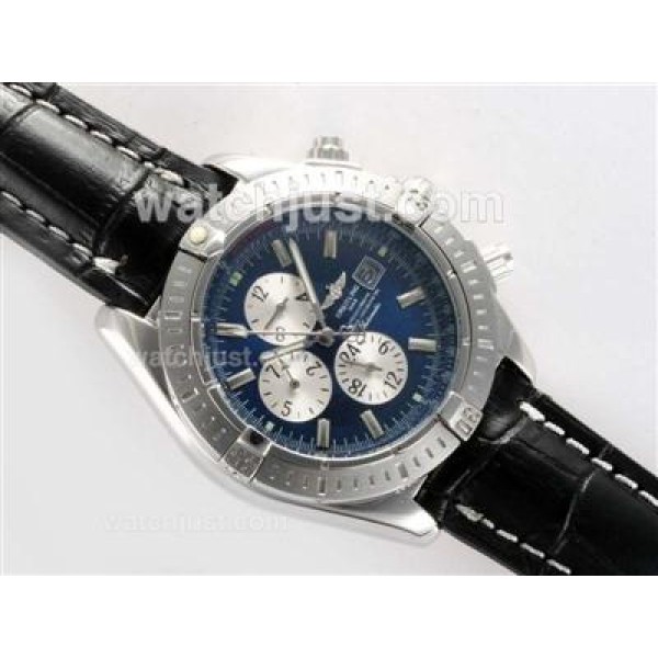 Breitling Chronomat Evolution Automatic with Blue Dial