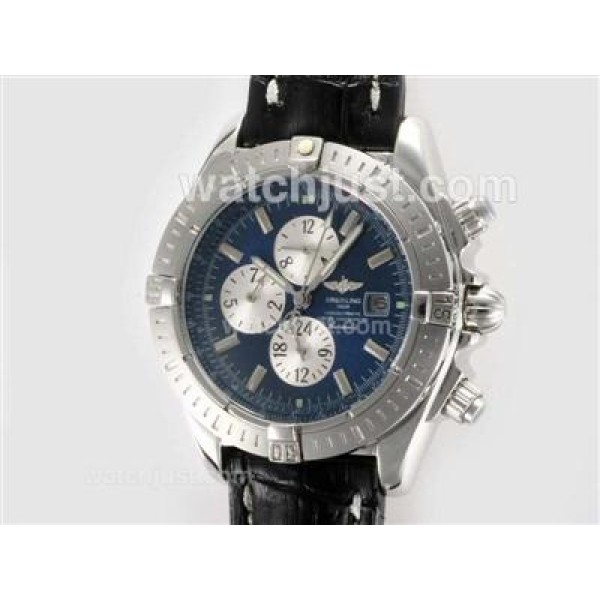 Breitling Chronomat Evolution Automatic with Blue Dial