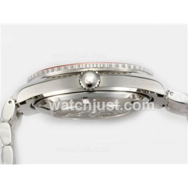 UK AAA Quality Omega Seamaster Planet Ocean Replica Watches With Black Dials For Men