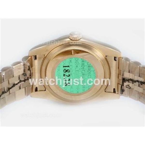 Perfect 1:1 Rolex Day-Date Fake Watches With Black Dials Online