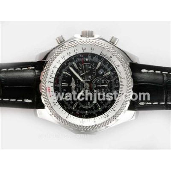 Breitling for Bentley Motors Working Chronograph with Black Dial