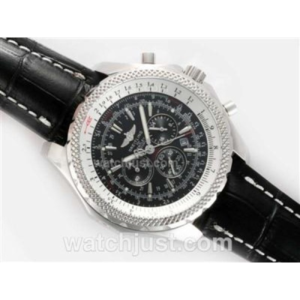 Breitling for Bentley Motors Working Chronograph with Black Dial