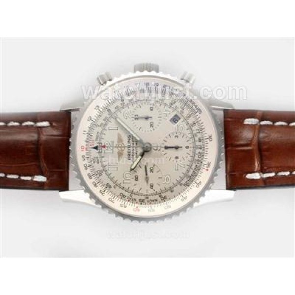Breitling Navitimer Chronograph With Swiss Valjoux 7750 Movement-Number Marking