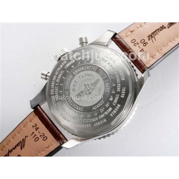 Best 1:1 Breitling Navitimer Replica Male Watches With White Dials