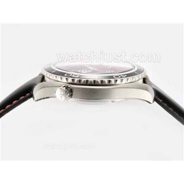 Omega Seamaster Planet Ocean With Orange Marking-Same Chassis As Swiss ETA Version-High Quality