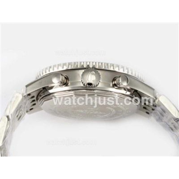 Breitling Navitimer Chronograph Swiss Valjoux 7750 Movement Black Dial With Number Marking