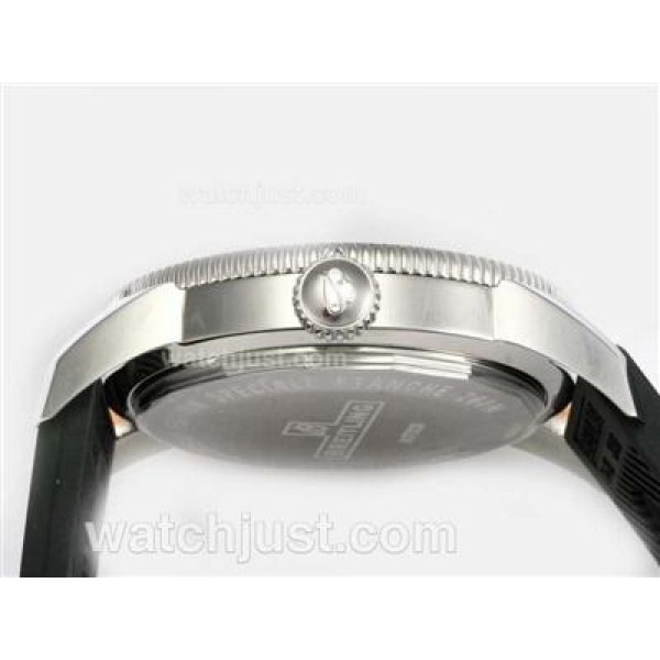 Breitling Super Ocean Heritage Swiss ETA 2824 Movement Black Dial With Rubber Strap-ULTIMATE Version