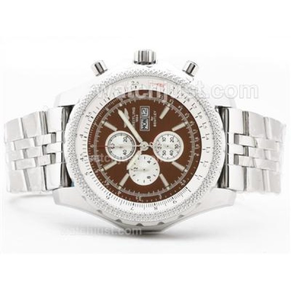 Breitling for Bentley GT Working Chronograph with Brown Dial S/S
