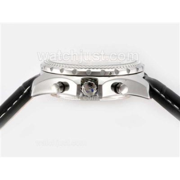 Breitling for Bentley GT Working Chronograph with White Dial-Deployment Buckle