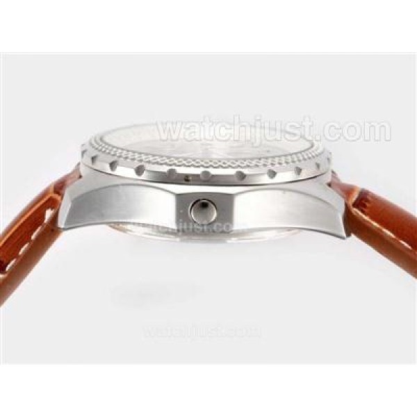 Breitling for Bentley GT Working Chronograph with White Dial-Deployment Buckle