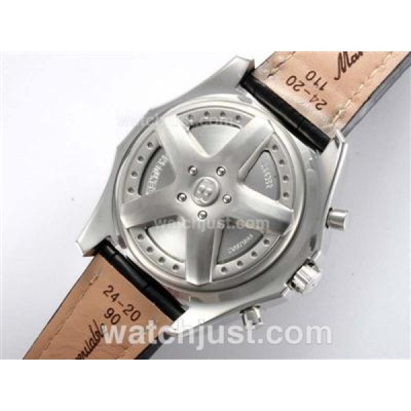 Breitling for Bentley 6.75 Big Date Chronograph Swiss Valjoux 7750 Movement with Blue Dial