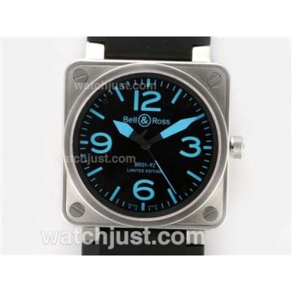 Bell & Ross BR 01-92 Swiss ETA 2892 Movement-Blue Marking 46x46mm