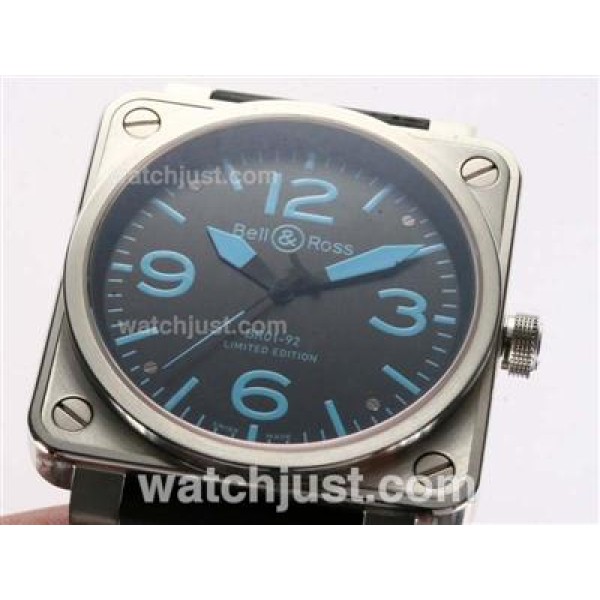 Bell & Ross BR 01-92 Swiss ETA 2892 Movement-Blue Marking 46x46mm