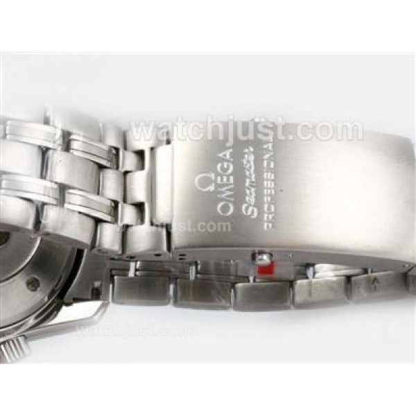 Best 1:1 Omega Seamaster Chronograph Replica Watches With Blue Dials For Men