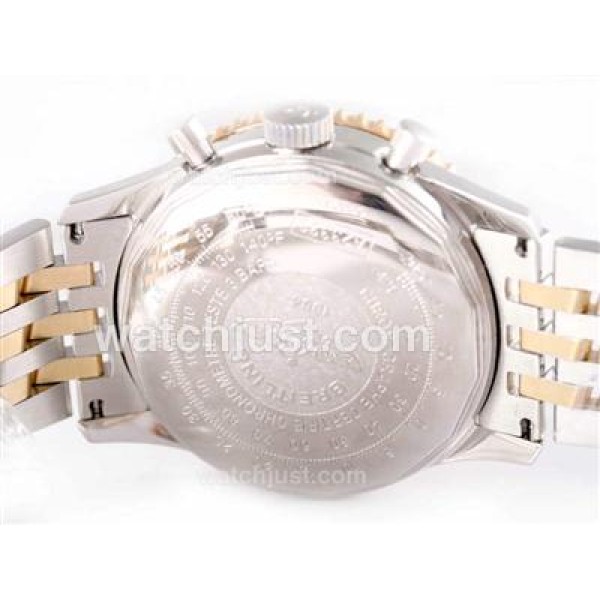 Breitling Navitimer Chronograph Swiss Valjoux 7750 Movement-Two Tone