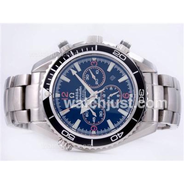 Omega Seamaster Planet Ocean Automatic with Black Dial Same Chassis As 7750-High Quality