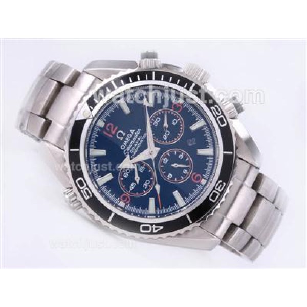 Omega Seamaster Planet Ocean Automatic with Black Dial Same Chassis As 7750-High Quality