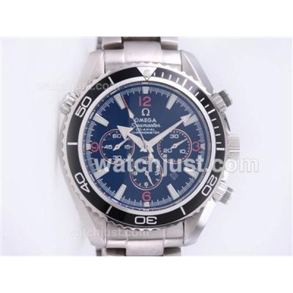 Omega Seamaster Planet Ocean Automatic with Black Dial Same Chassis As 7750-High Quality