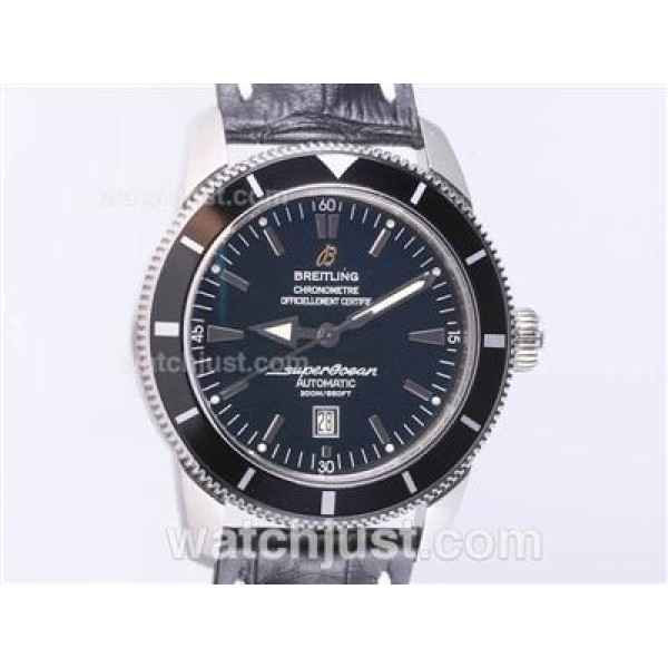 Breitling Super Ocean Heritage Swiss ETA 2824 Movement with Black Dial-ULTIMATE Version