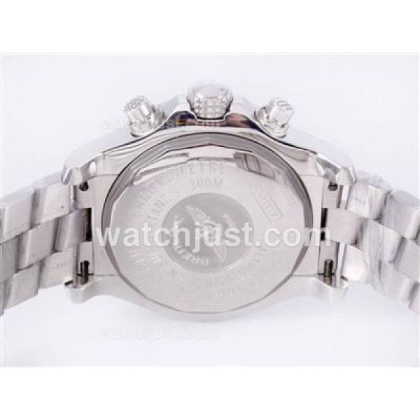 Breitling Skyland Avenger Chrono Swiss Valjoux 7750 Movement with Blue Dial-AR Coating