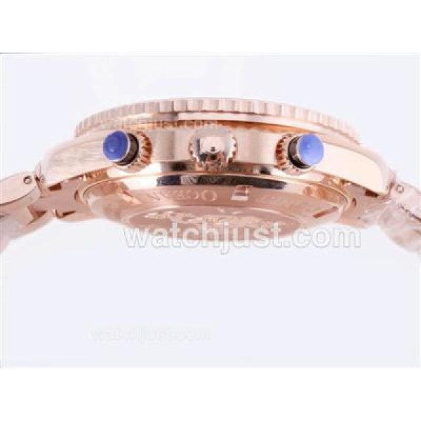 AAA Quality Omega Seamaster Planet Ocean Replica Watches With Black Dials For Men