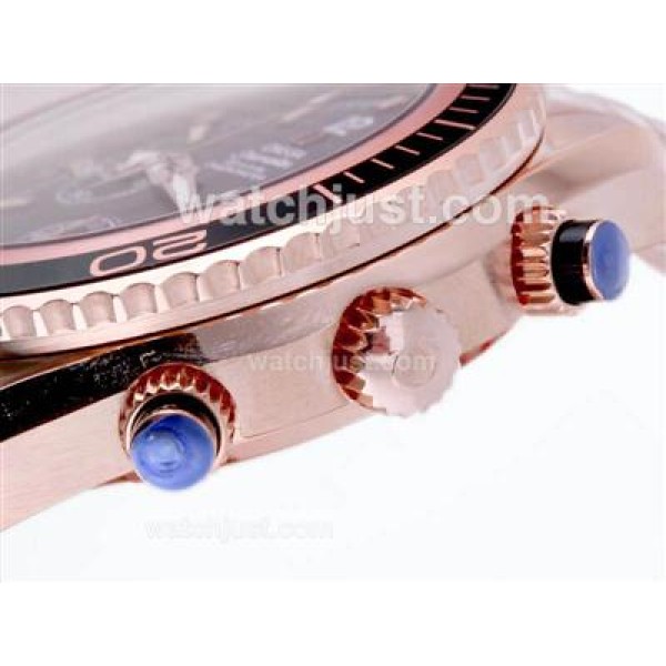 AAA Quality Omega Seamaster Planet Ocean Replica Watches With Black Dials For Men