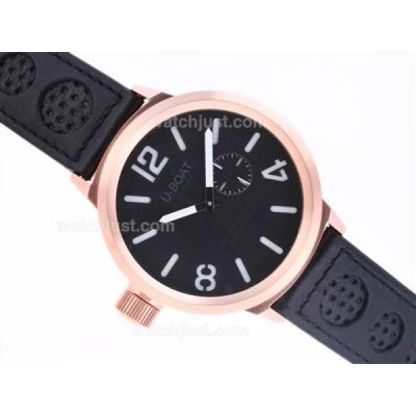 U-Boat Italo Fontana U-B497 Automatic Rose Gold Case With White Marking