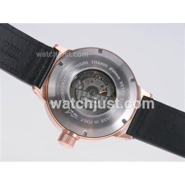 U-Boat Italo Fontana Automatic Rose Gold Case with White Dial