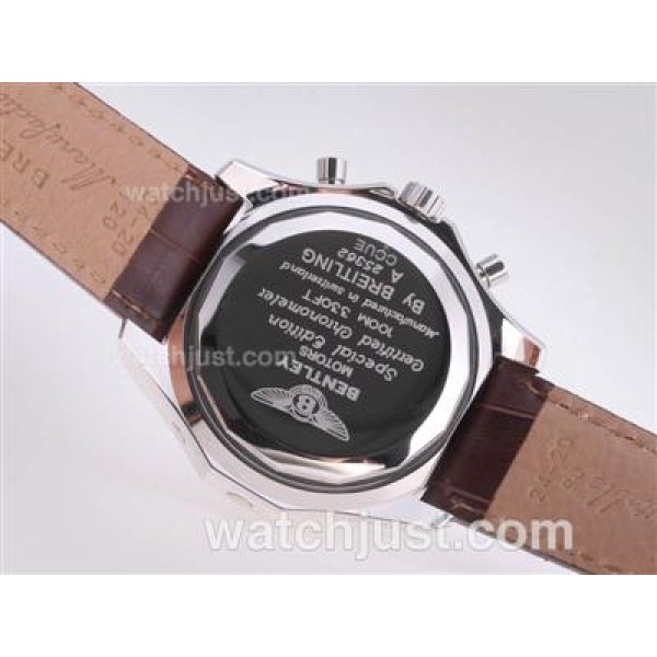 Breitling for Bentley Automatic Tourbillon with White Dial
