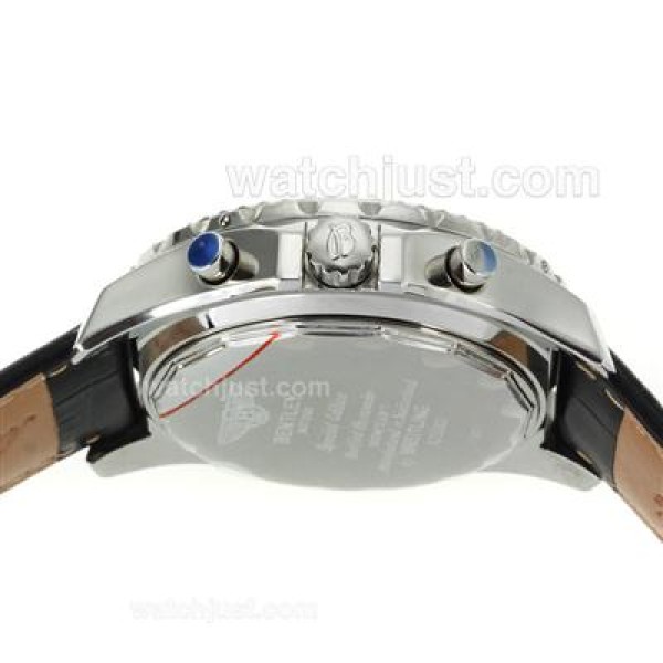 Breitling for Bentley Automatic Tourbillon with Black Dial and Strap