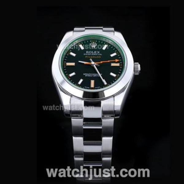 Best 1:1 Rolex Milgauss Fake Watches With Black Dials For Sale