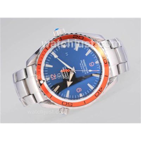 Omega Casino Royal 007 Planet Ocean With Orange Bezel-Black Dial