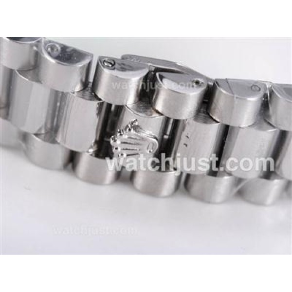 AAA Quality Rolex Day-Date II Replica Watches With Black Dials For Sale