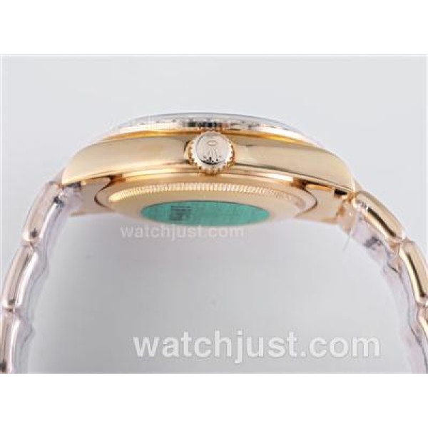 AAA Quality Rolex Day-Date Masterpiece Fake Watches With White Dials For Sale