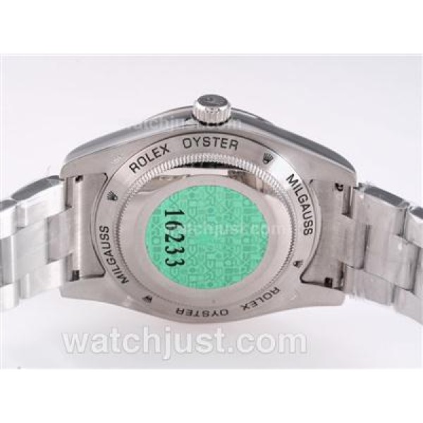 Best 1:1 Rolex Milgauss Fake Watches With White Dials For Sale Online