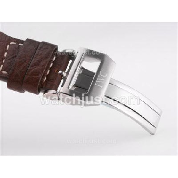 IWC Big Pilot 5002 Power Reserve 7 Days Automatic with Black Dial-21,600bph