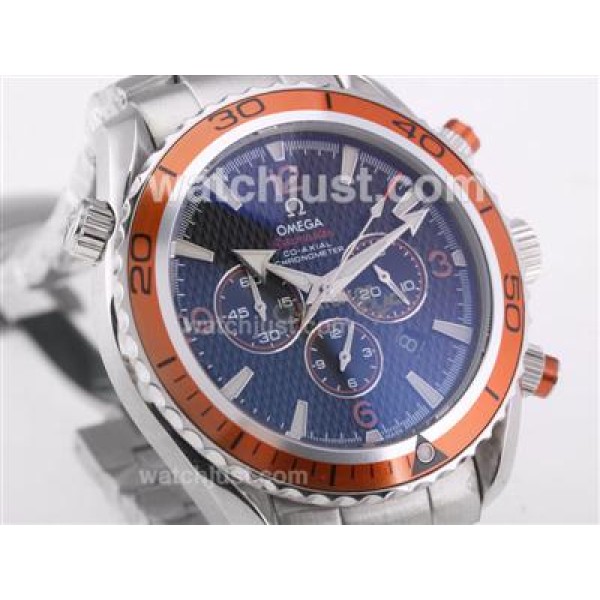 Omega Seamaster Planet Ocean 007 Quantum Of Solace Edition Working Chrono-Same Structure As 7750 Version-High Quality