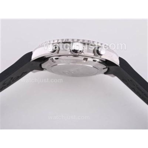 Omega Seamaster Planet Ocean 007 Quantum Of Solace Edition Working Chrono-Same Structure As ETA Version-Rubber Strap