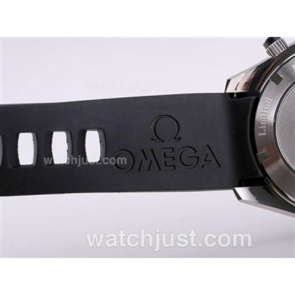 Omega Seamaster Planet Ocean 007 Quantum Of Solace Edition Working Chrono-Same Structure As ETA Version-Rubber Strap