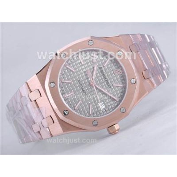 Audemars Piguet Royal Oak Jumbo Swiss ETA 2824 Movement Full Rose Gold-39mm Version