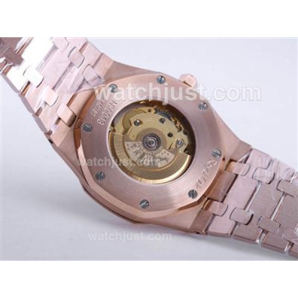 Audemars Piguet Royal Oak Jumbo Swiss ETA 2824 Movement Full Rose Gold-39mm Version