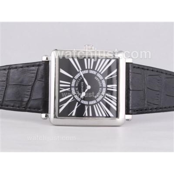 Franck Muller Master Square with Black Dial-42mm Over Size